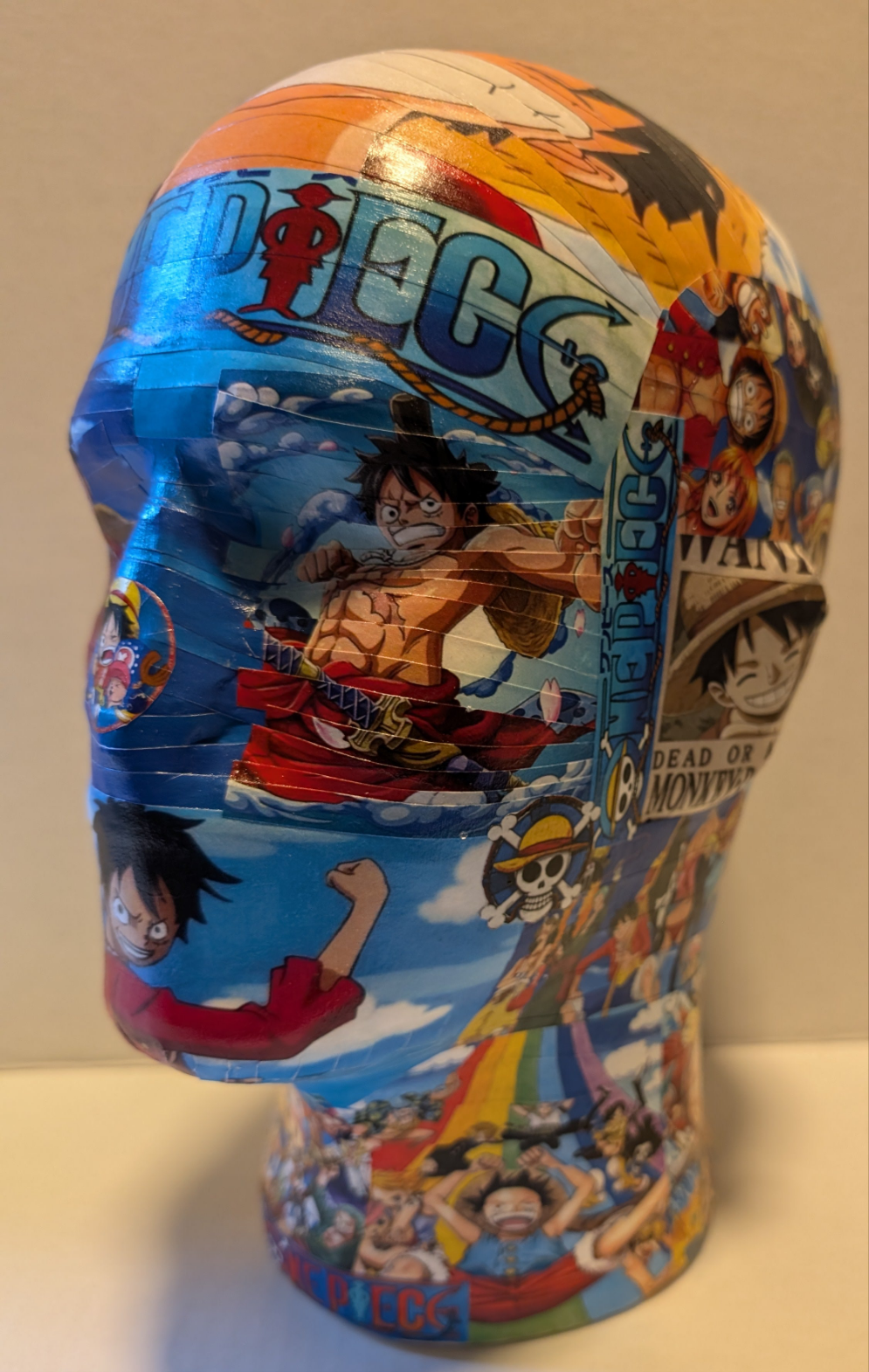 Custom made Luffy Head