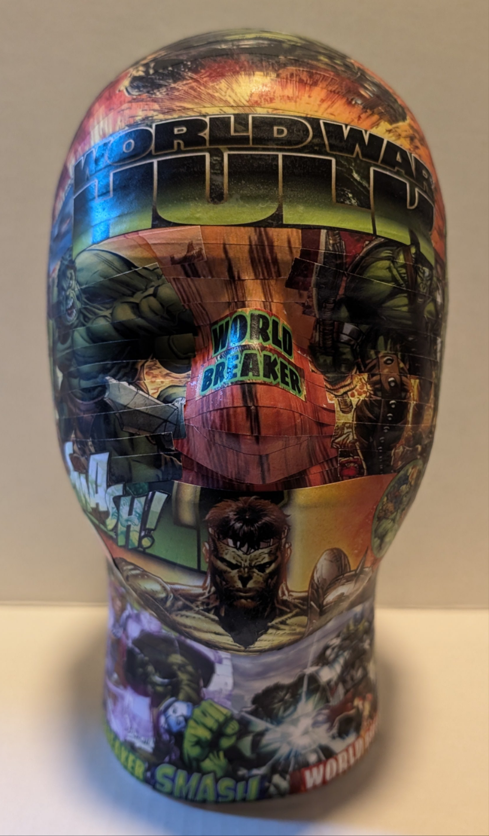 Custom made World Breaker Hulk Head
