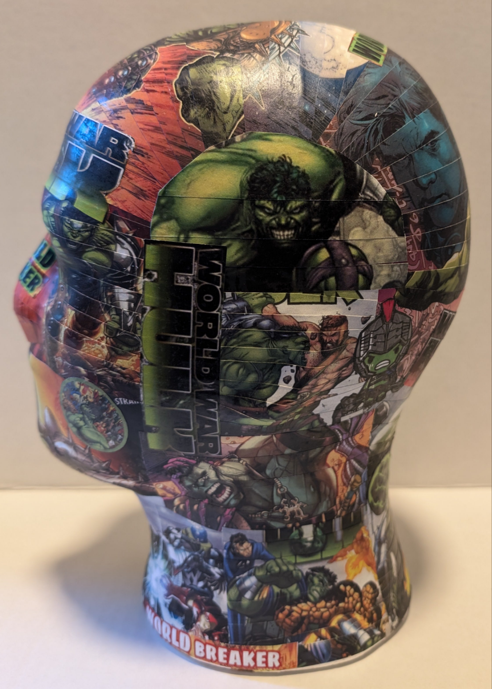 Custom made World Breaker Hulk Head