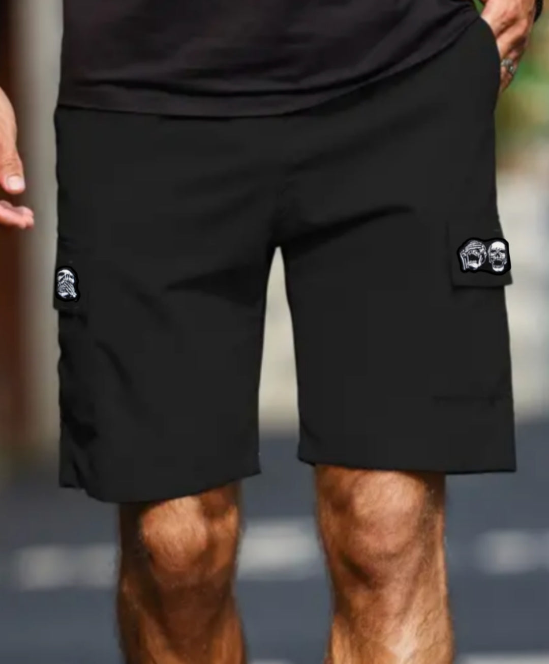See no Evil, Hear no Evil, Speak no Evil Cargo Shorts