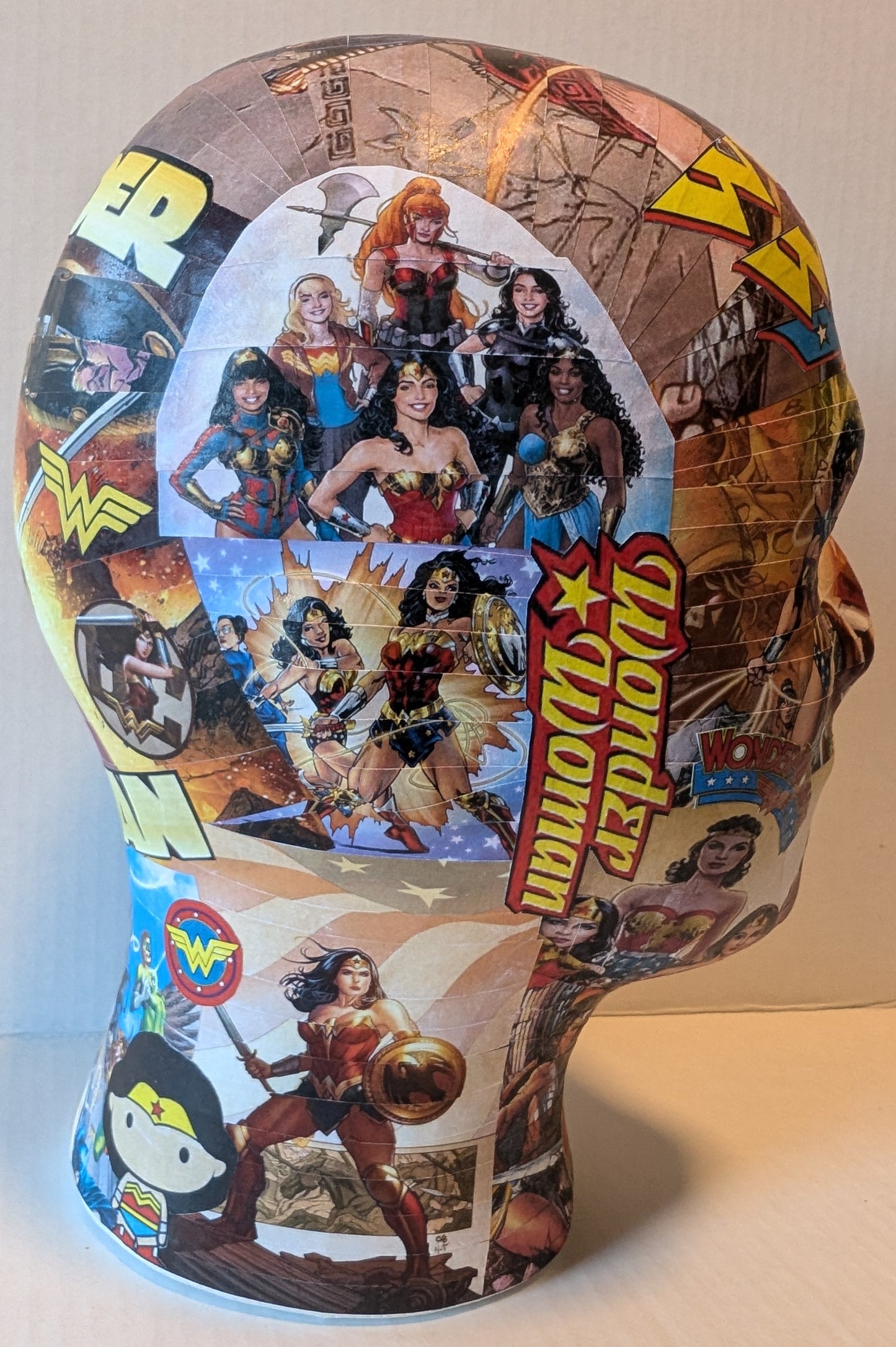 Custom made Wonder Woman Head