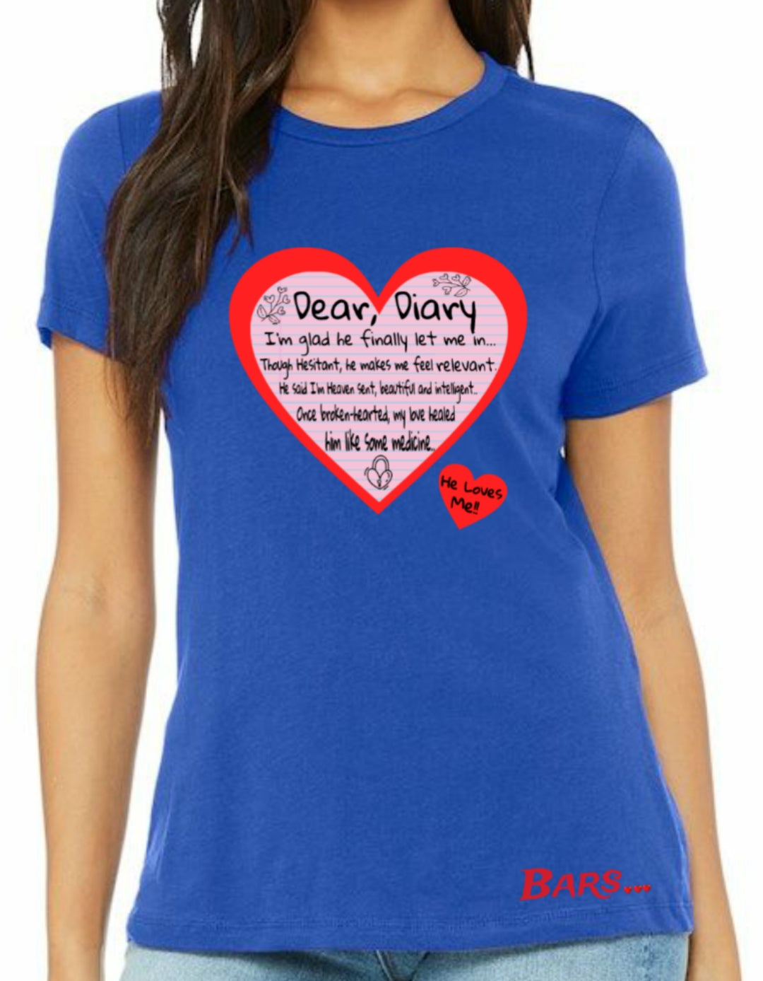 Dear, Diary Bars T-shirt