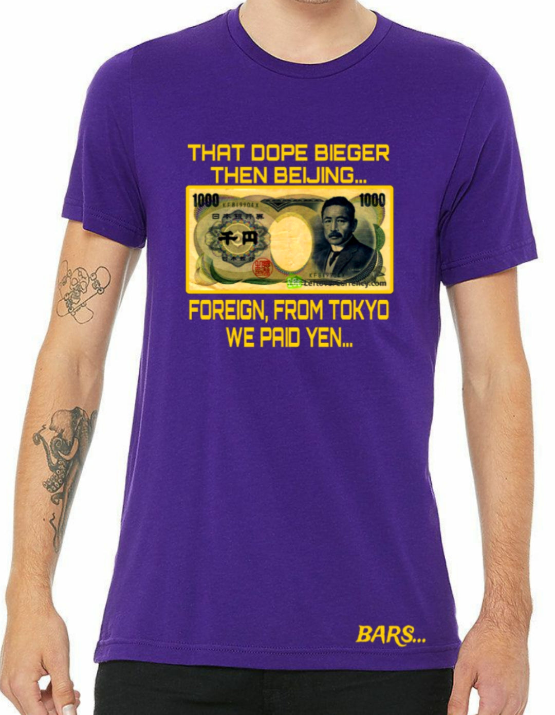 Yen Bars... T-shirt