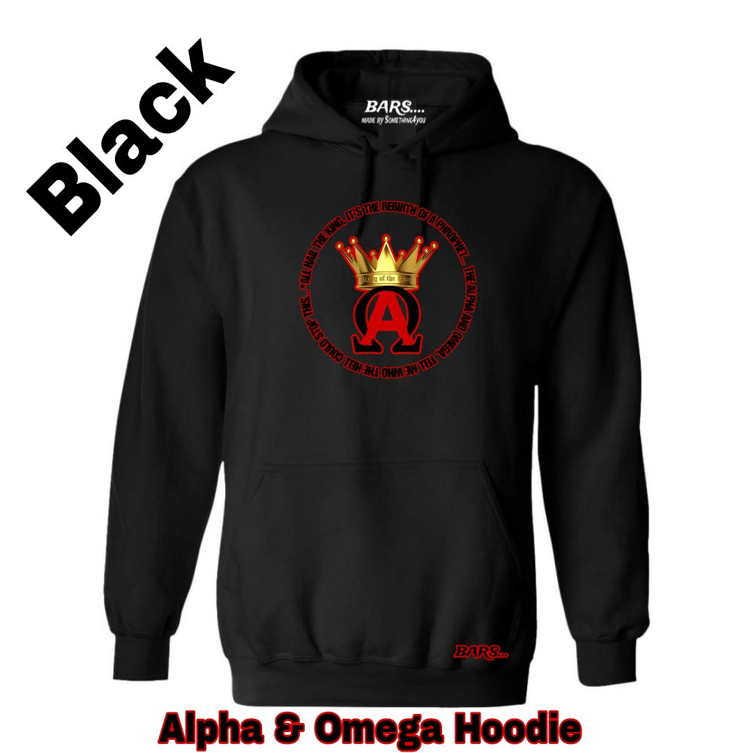 Alpha and Omega Bars... Hoodie