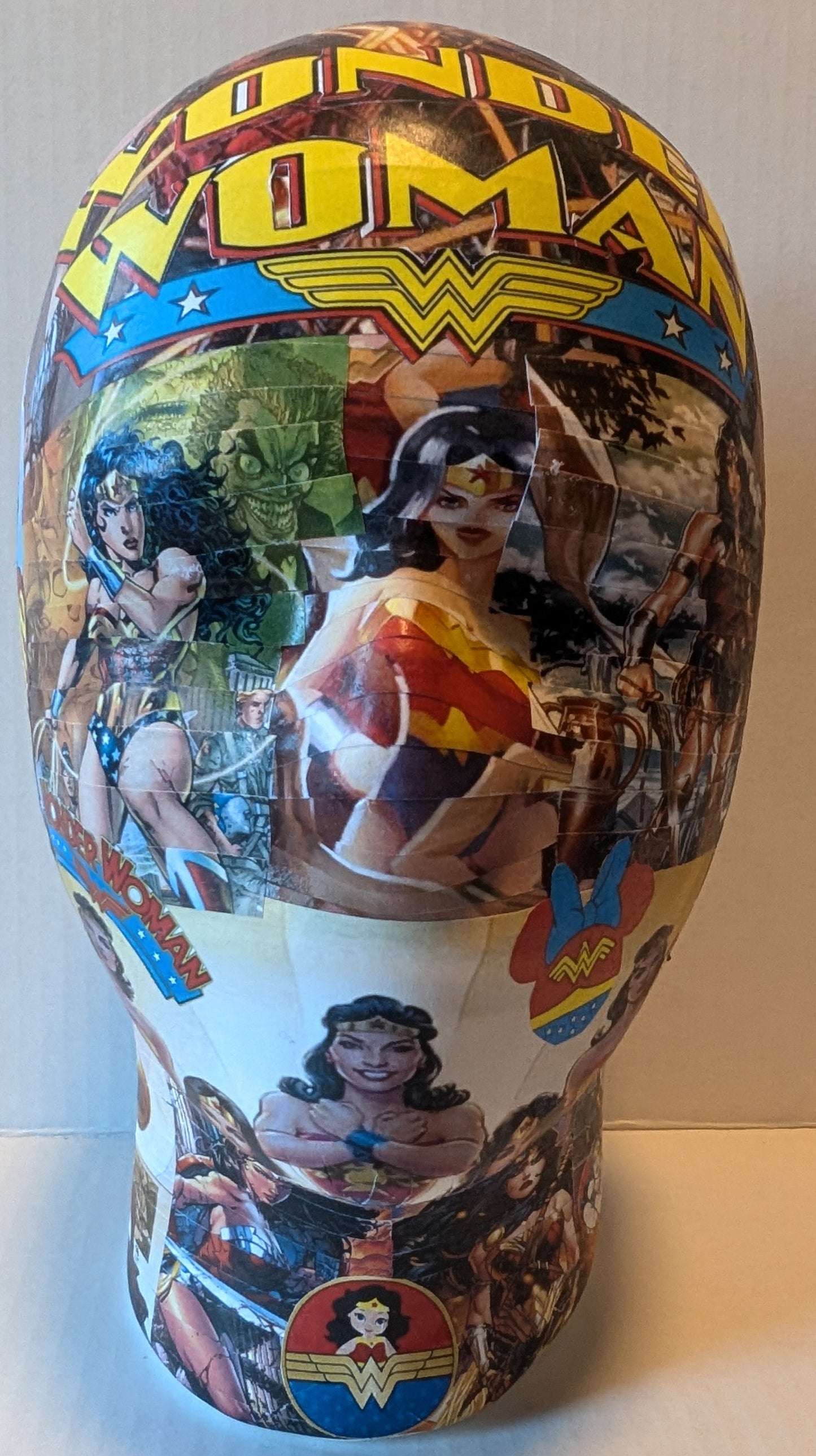 Custom made Wonder Woman Head