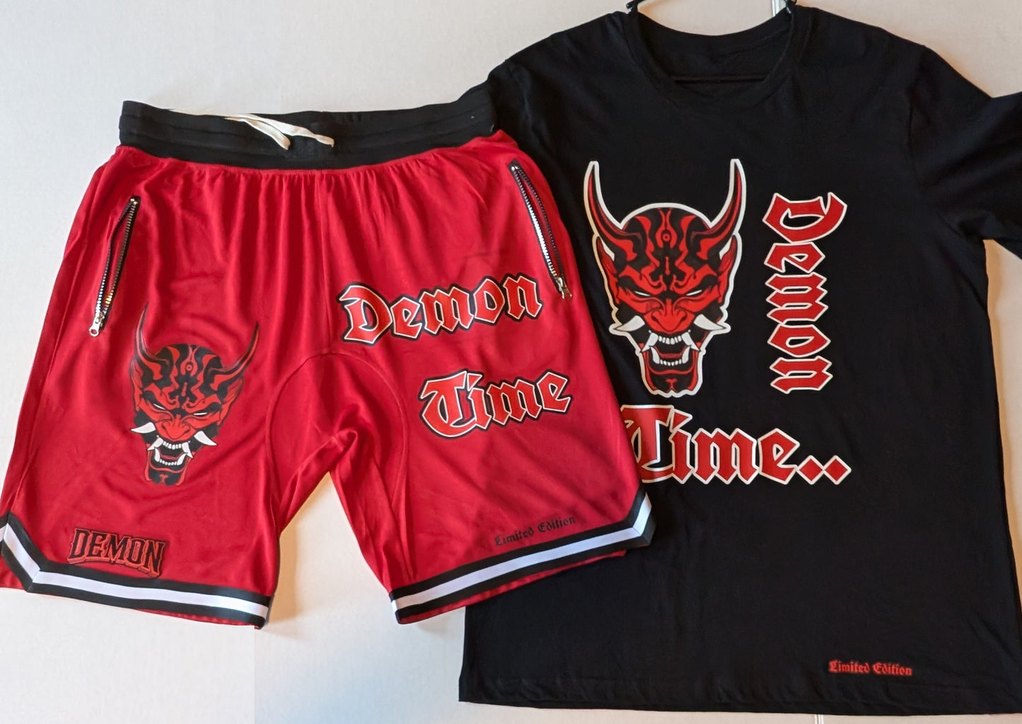 Demon Time T-shirt and Shorts Set
