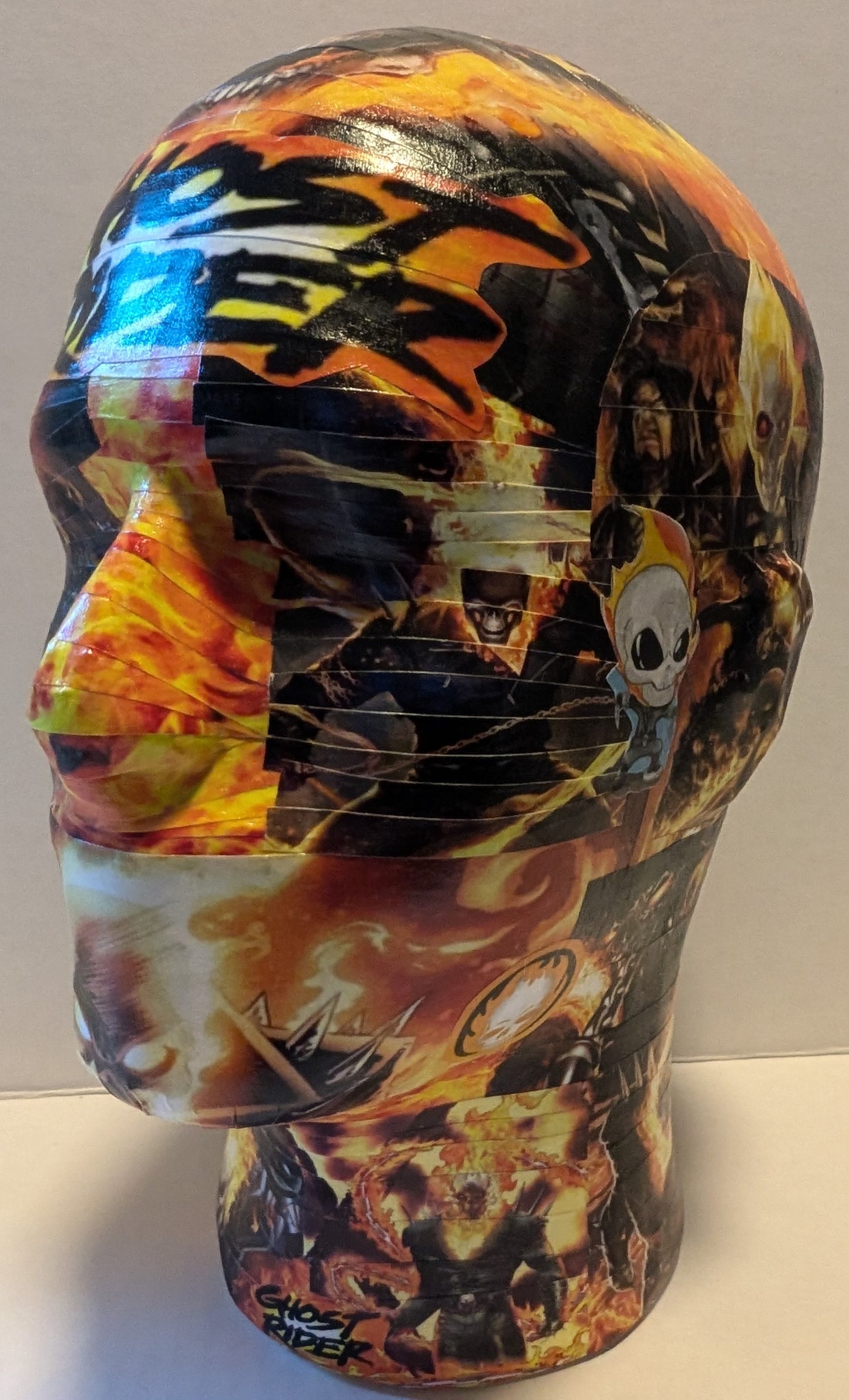 Custom made Ghost Rider Head