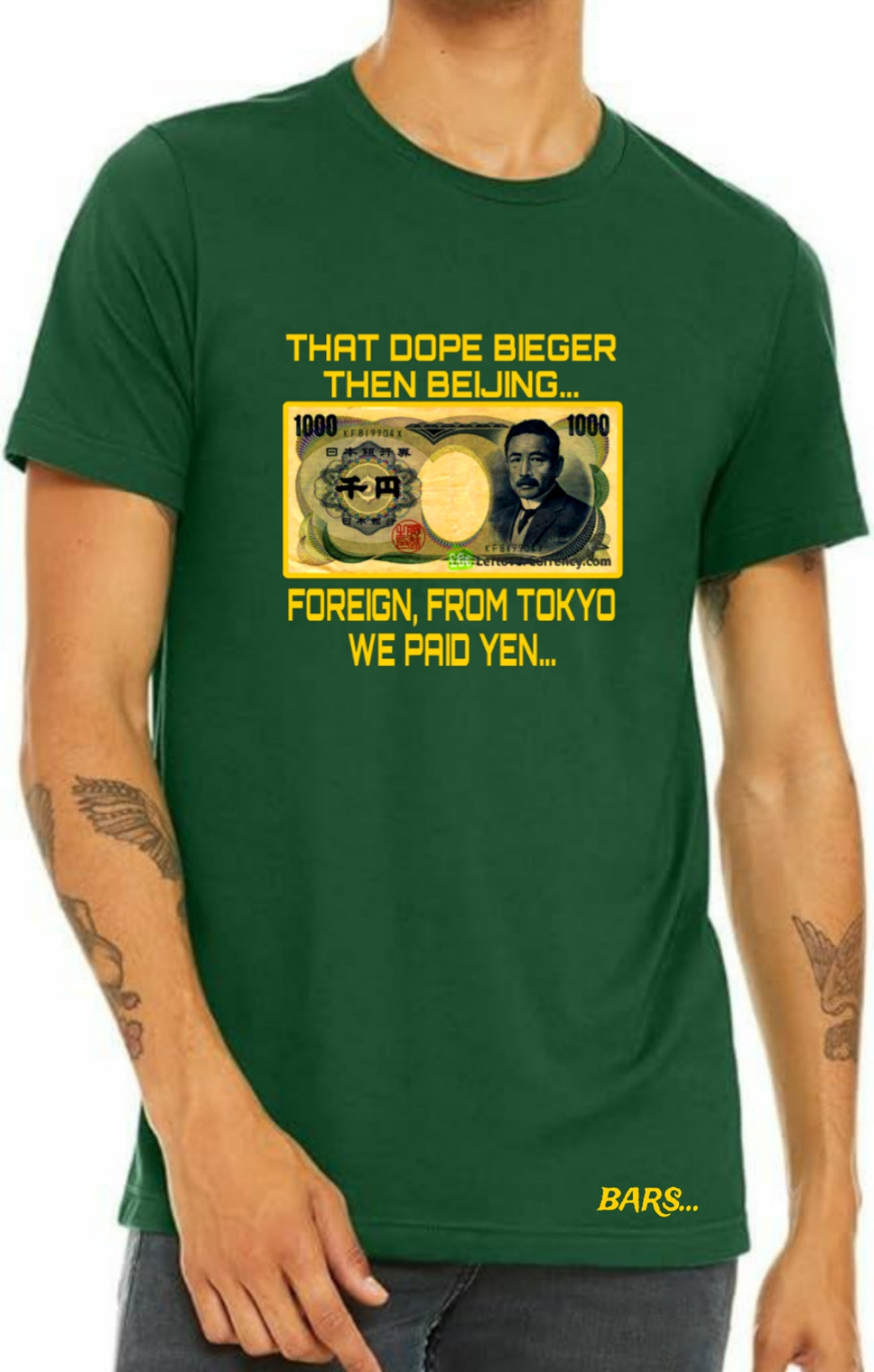Yen Bars... T-shirt