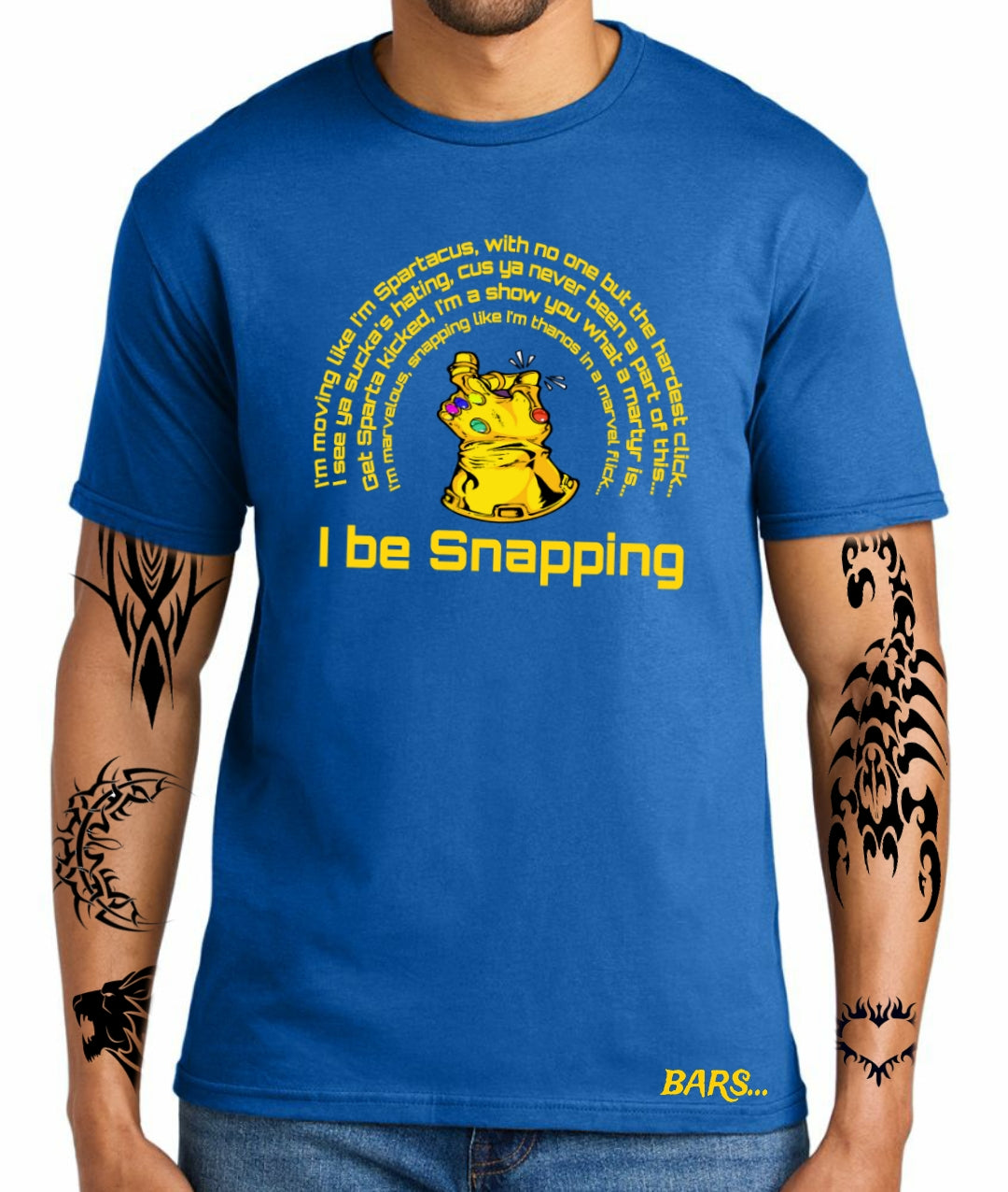 I Be Snapping Bars... T-shirt