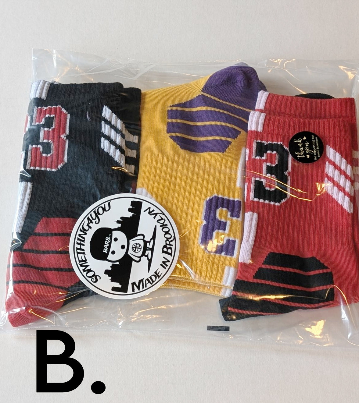 3pack Sport Socks - Advanced Anti-Odor, Super Absorbent, Ultra-Comfortable
