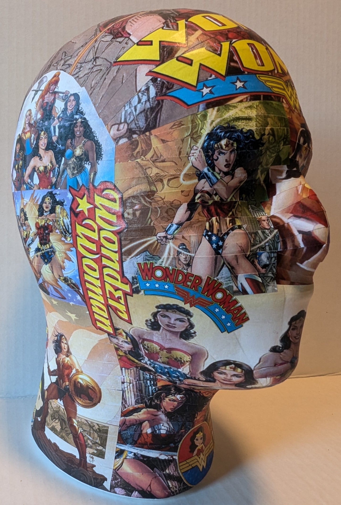 Custom made Wonder Woman Head