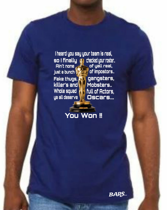Oscar Award Bars... T-shirt