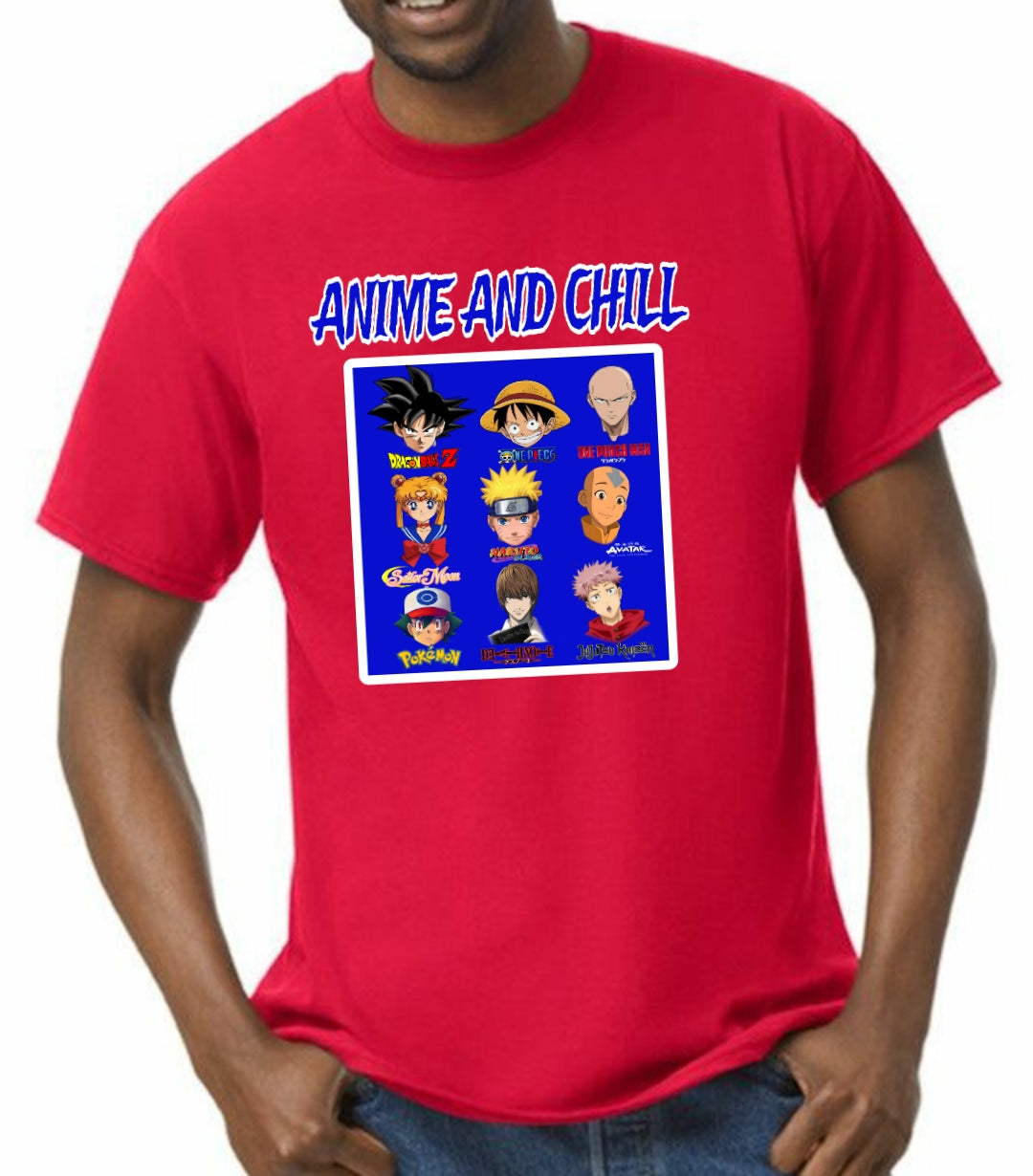 Anime and Chill T-shirt