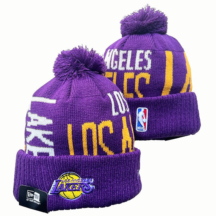 Los Angeles Basketball Winter Hat