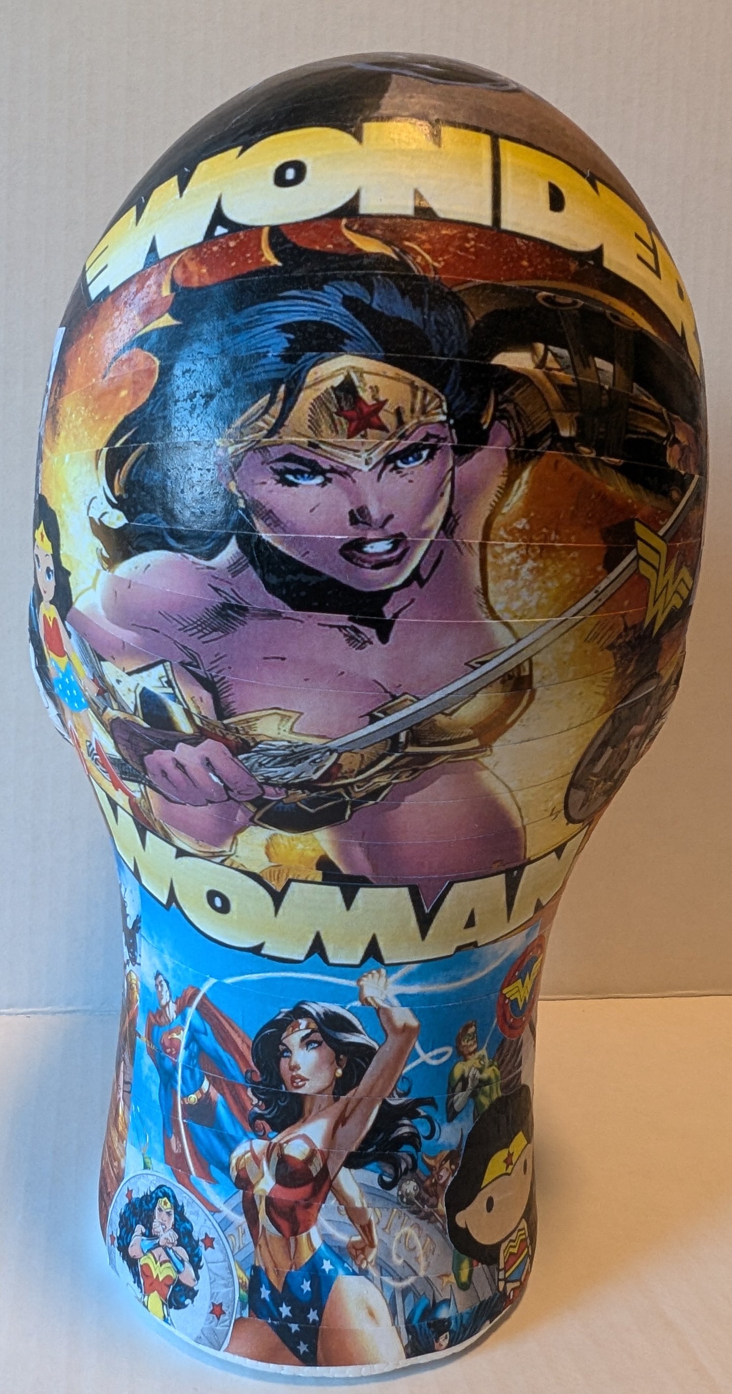 Custom made Wonder Woman Head
