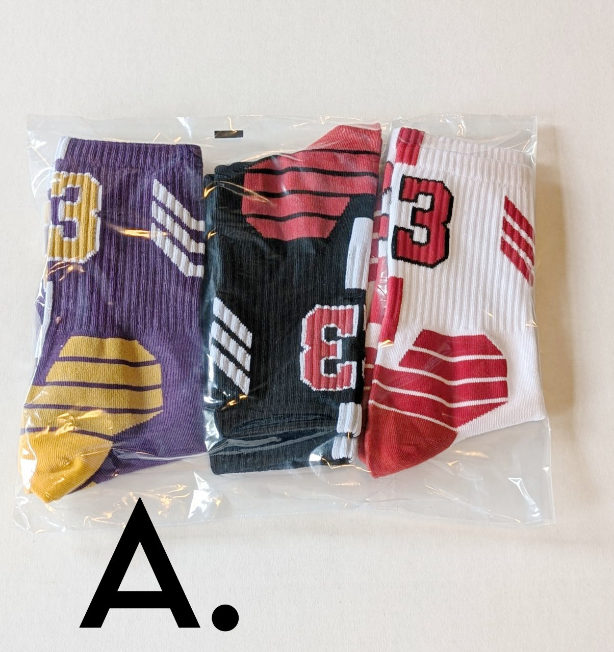 3pack Sport Socks - Advanced Anti-Odor, Super Absorbent, Ultra-Comfortable