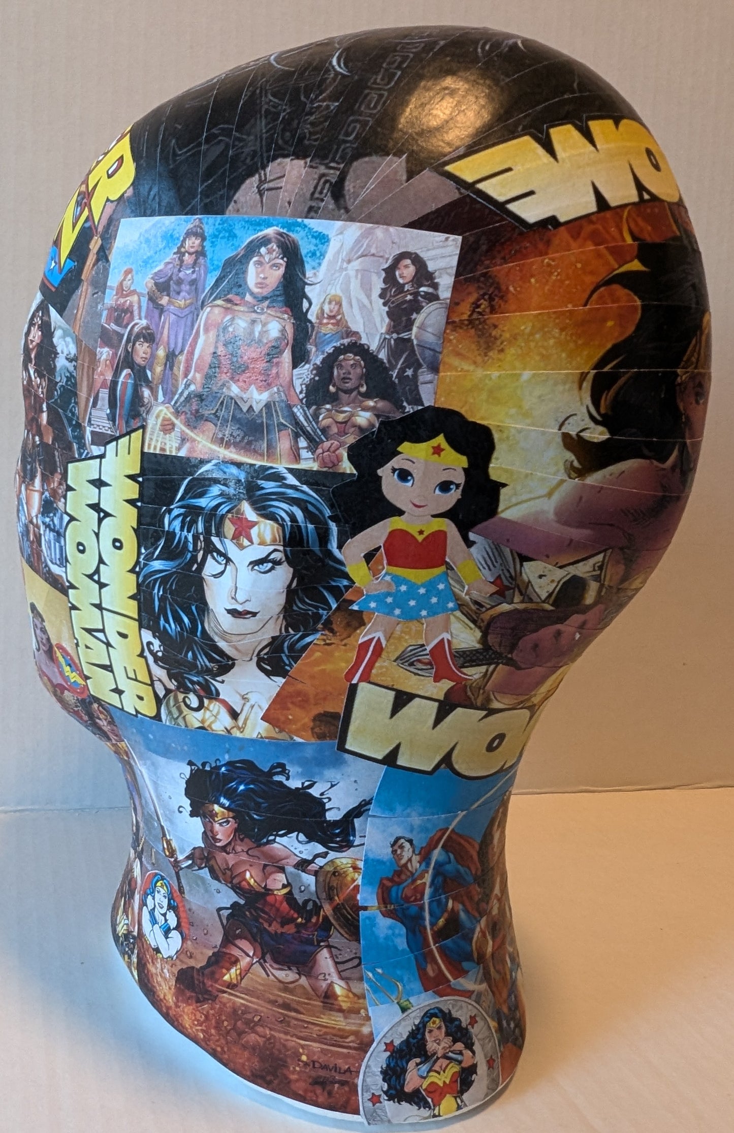 Custom made Wonder Woman Head