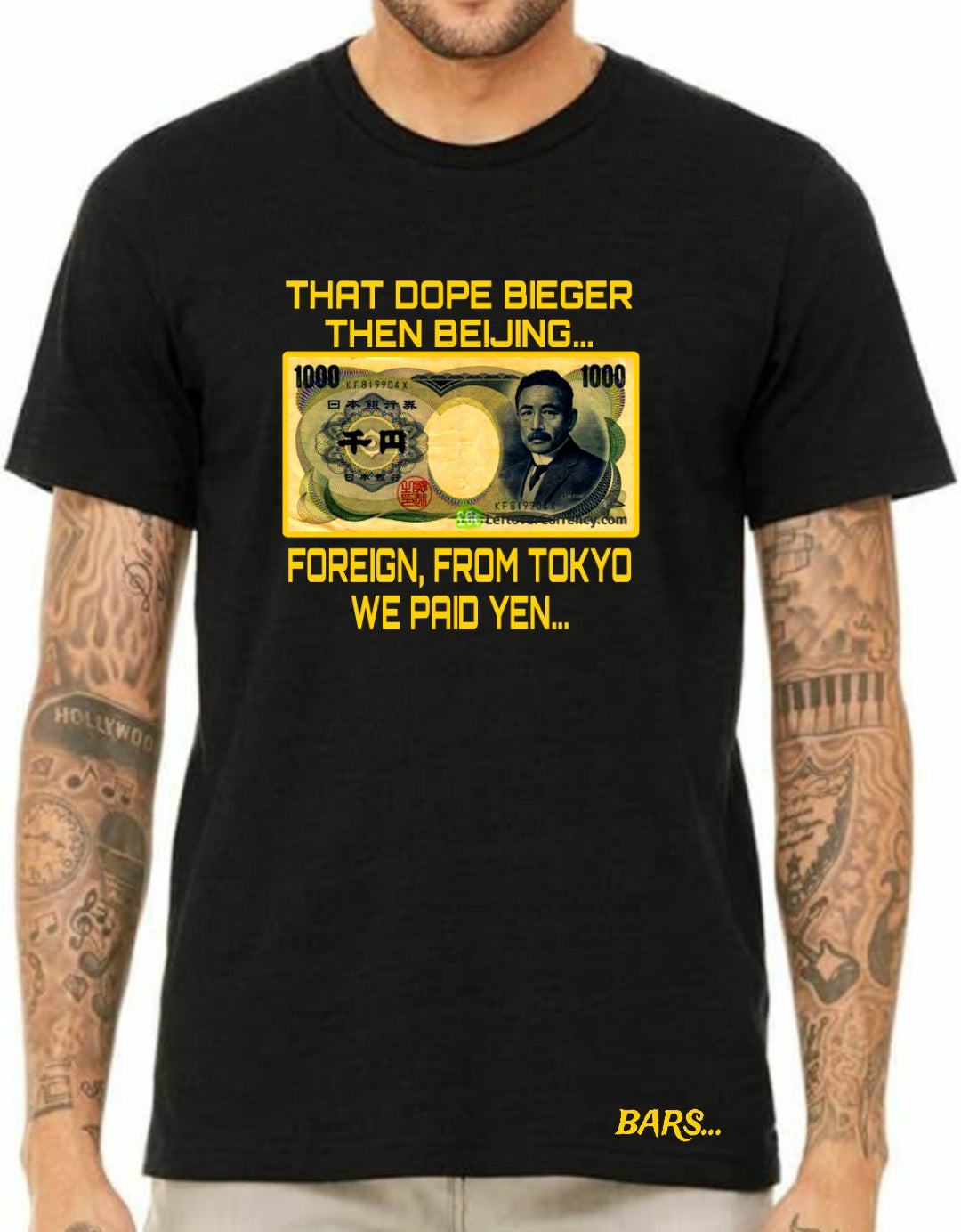 Yen Bars... T-shirt