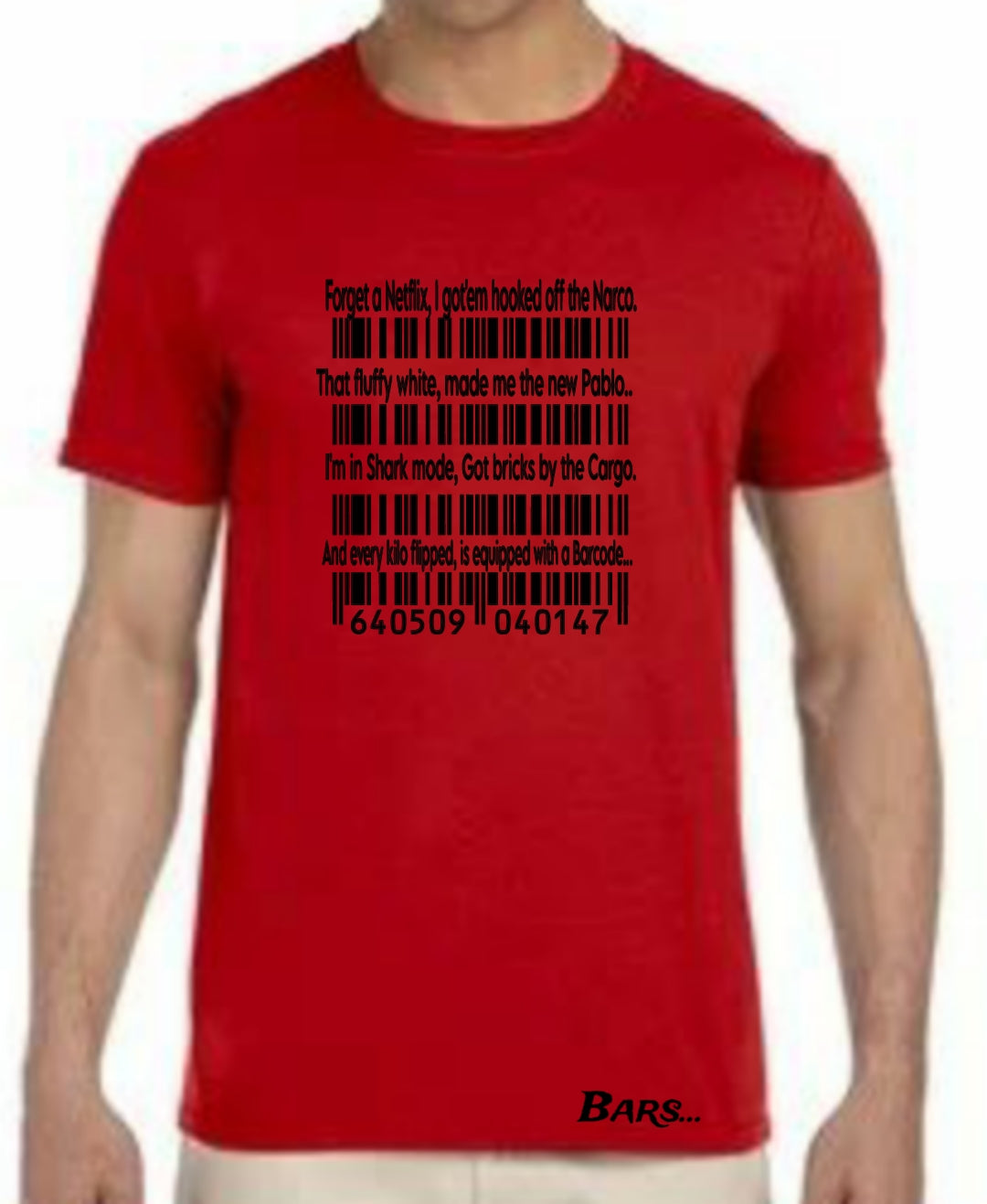 Barcode Bars... T-shirt