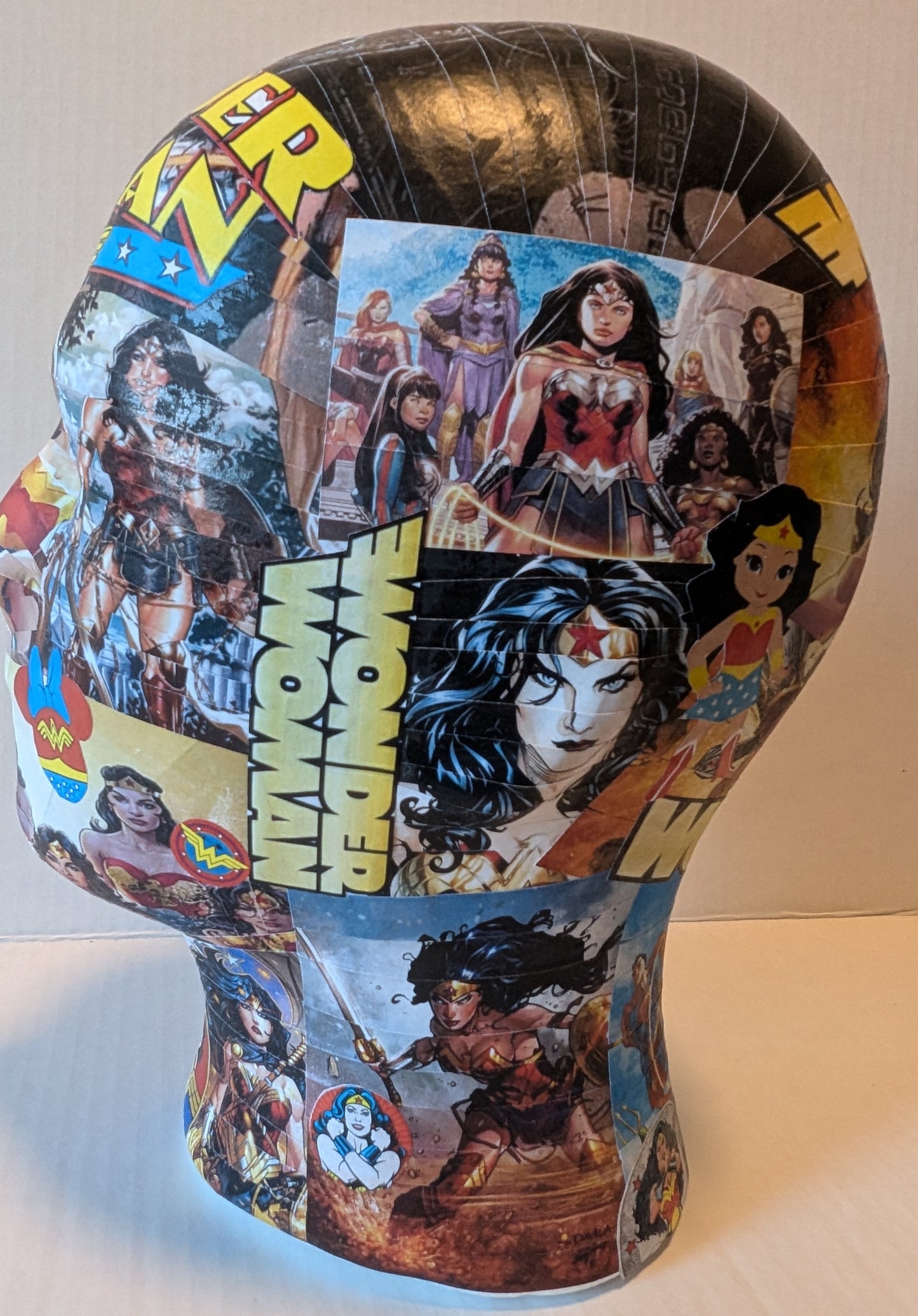 Custom made Wonder Woman Head